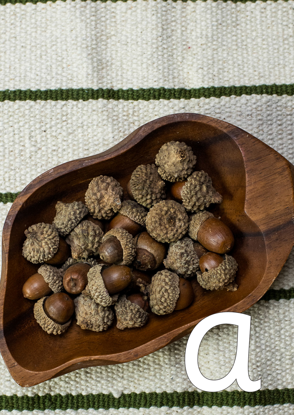 Loose Parts Alphabet Cards (lower case) - Printed (A6)