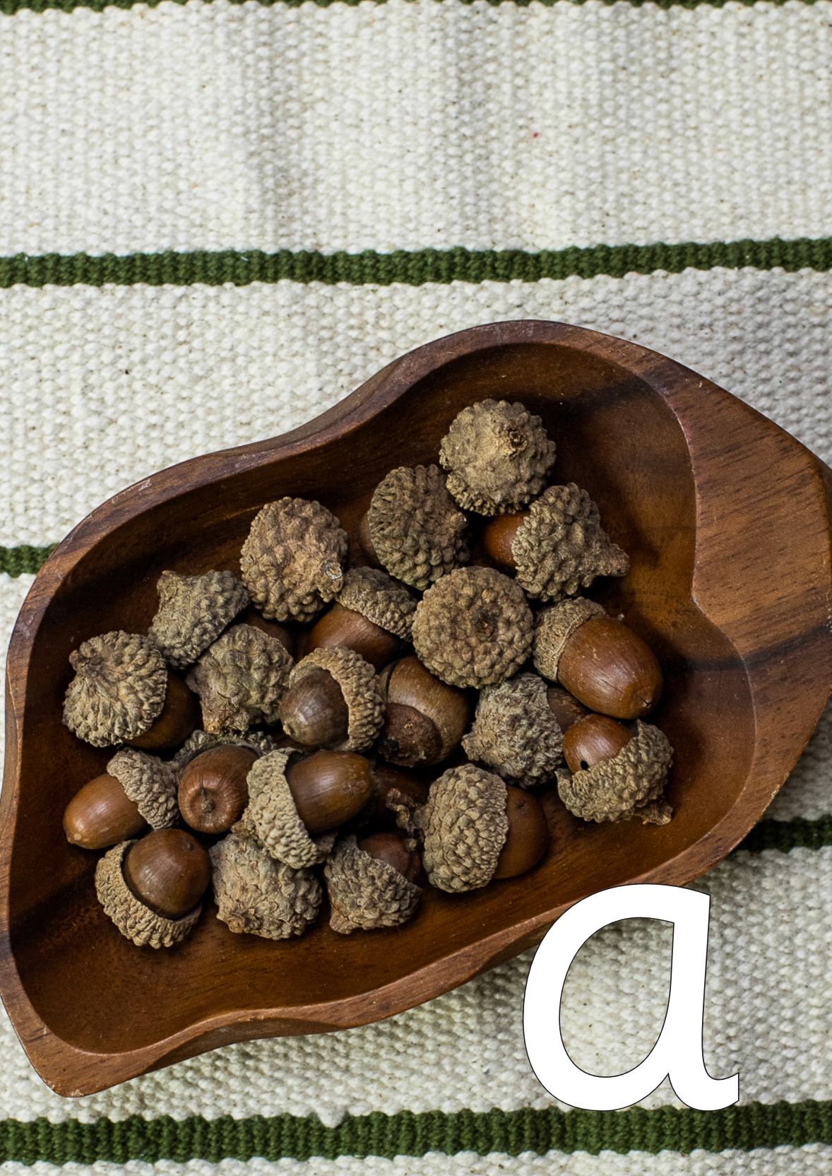 Loose Parts Alphabet Cards (lower case) - Printed (A6)